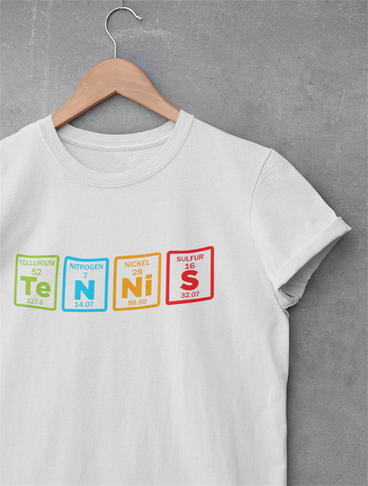 Tennis Element Beyaz T-shirt