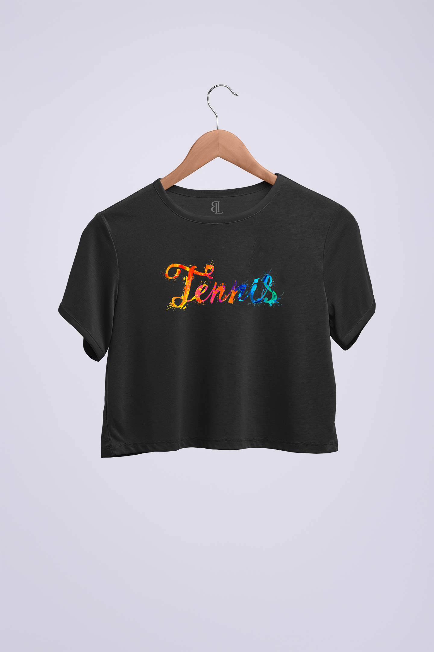 Tennis Renkli Crop T-shirt