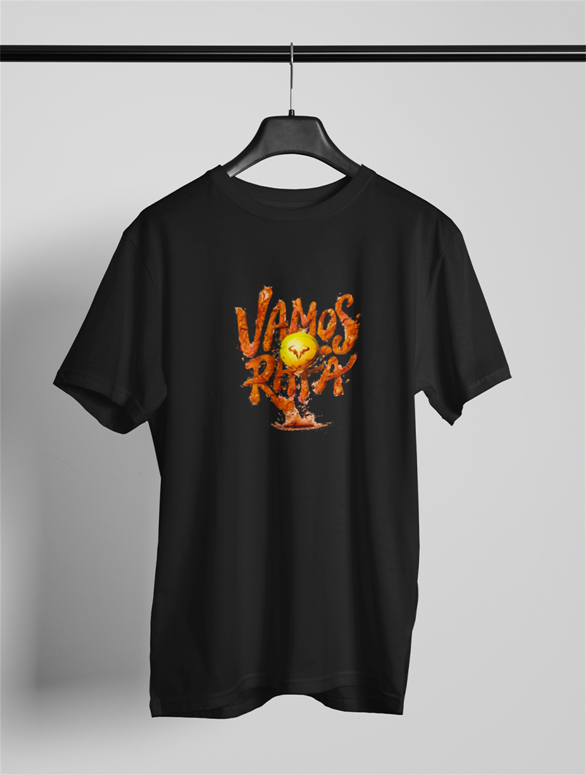 Vamos Toprak Siyah T-shirt