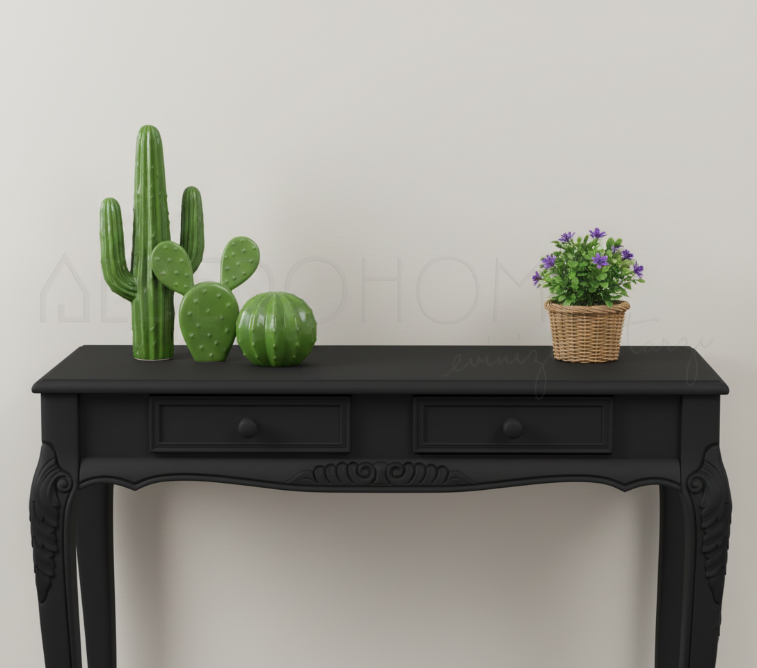 Ada El Oyması Ahşap Lükens Dresuar 100 Cm – Country Tasarım