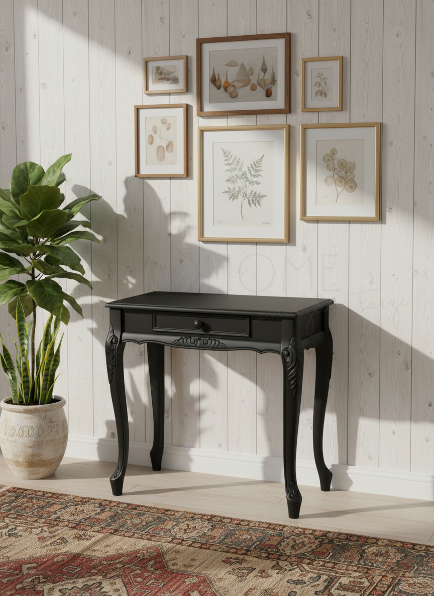 Ada El Oyması Ahşap Lükens Dresuar 80 Cm – Country Tasarım