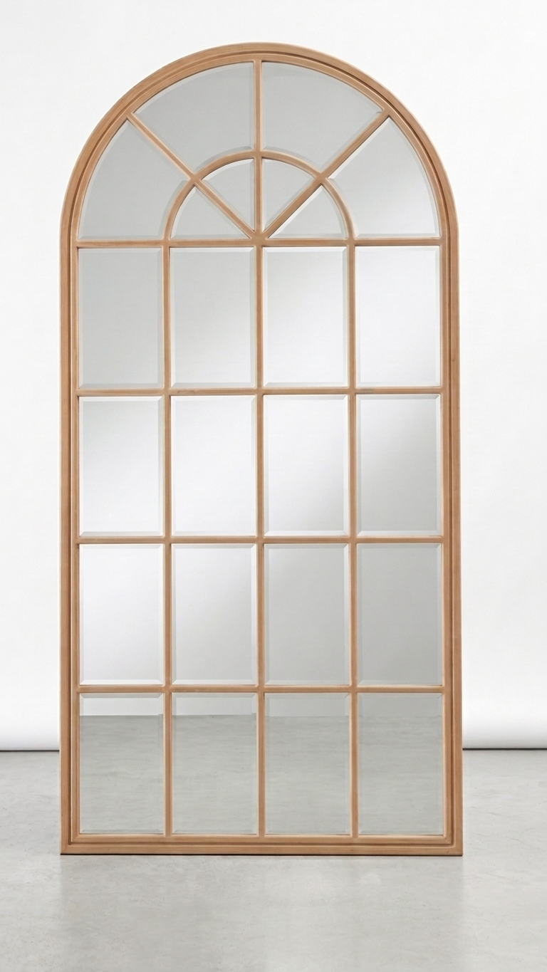 Alberohome 180 cm Mozaik Dekoratif Duvar Aynası – 90x180 cm