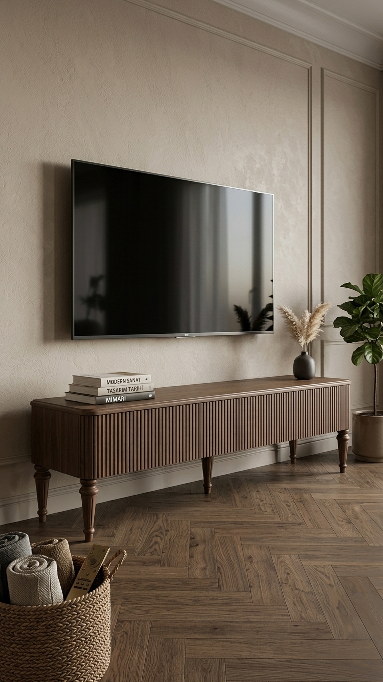 Alberohome 180 cm Stil Plazma TV Ünitesi