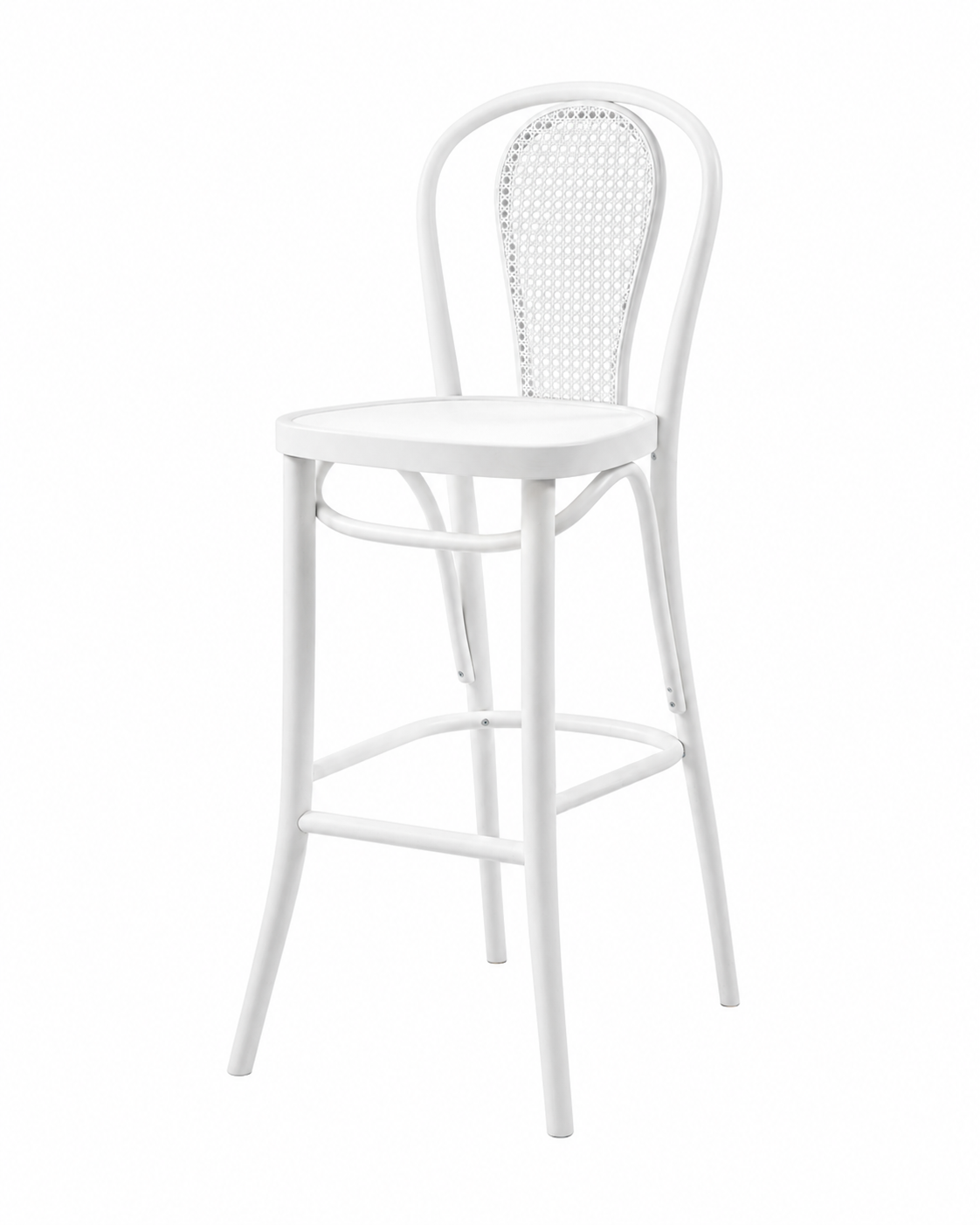 Alberohome Hazeranlı Ahşap Bar Sandalyesi