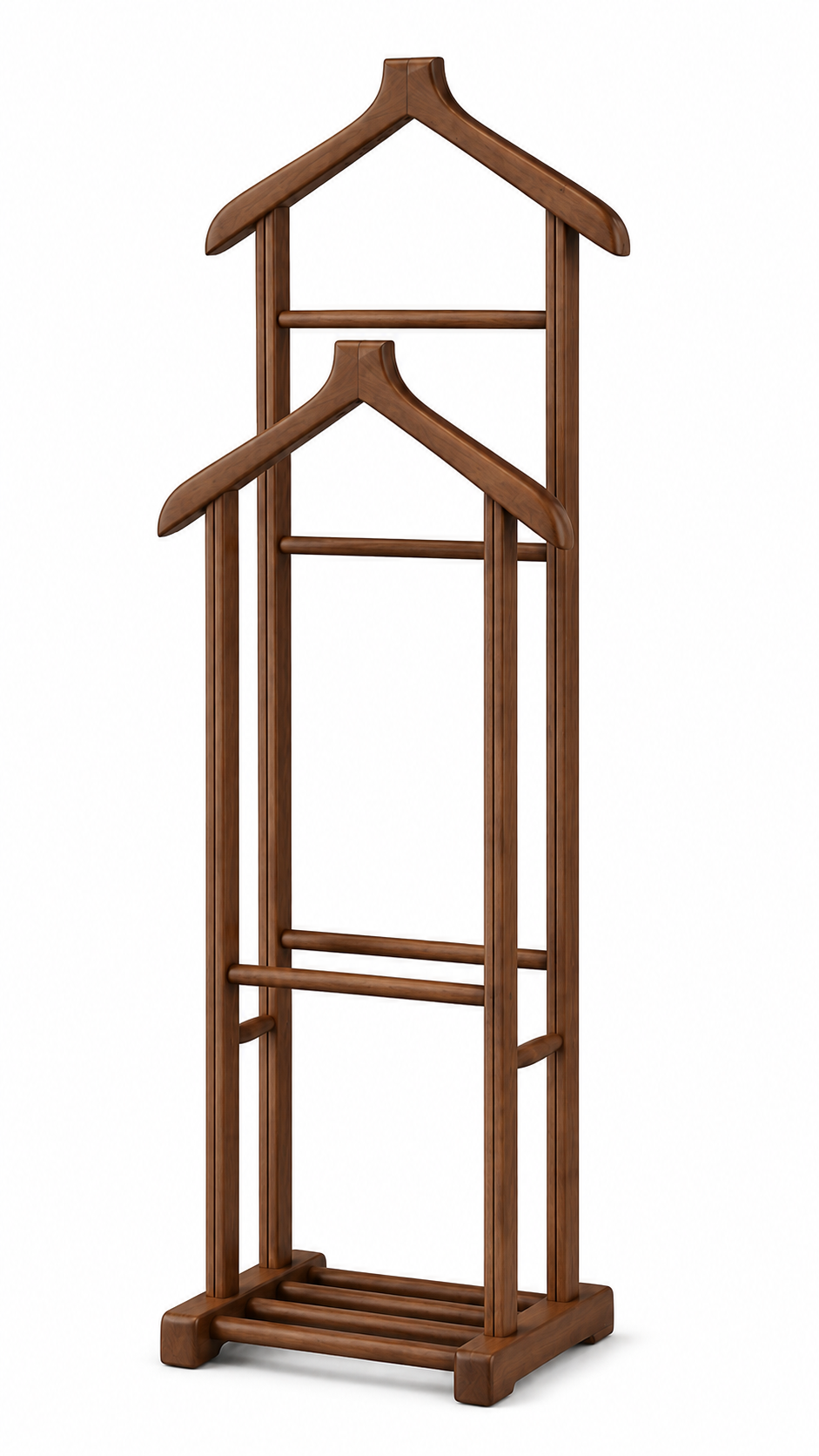 Alberohome Klasik Beyaz Dilsiz Uşak Askılık 50x130 cm