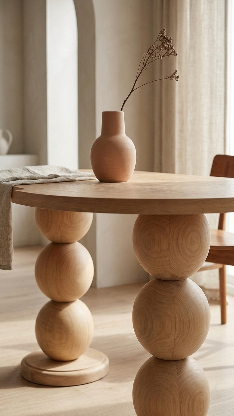 Alberohome Modern Ahşap Yemek Masası 160x90 cm