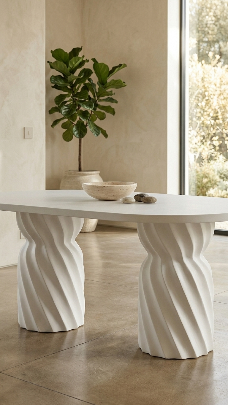 Alberohome Modern Ahşap Yemek Masası 160x90 cm