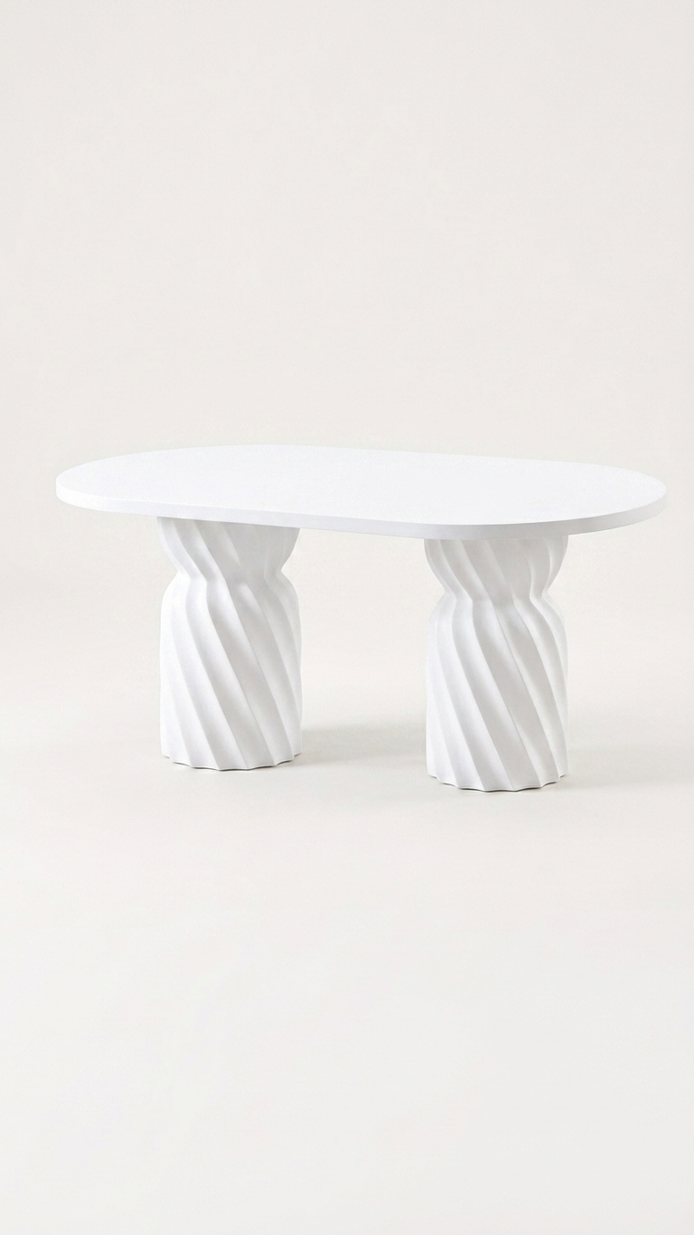 Alberohome Modern Ahşap Yemek Masası 160x90 cm