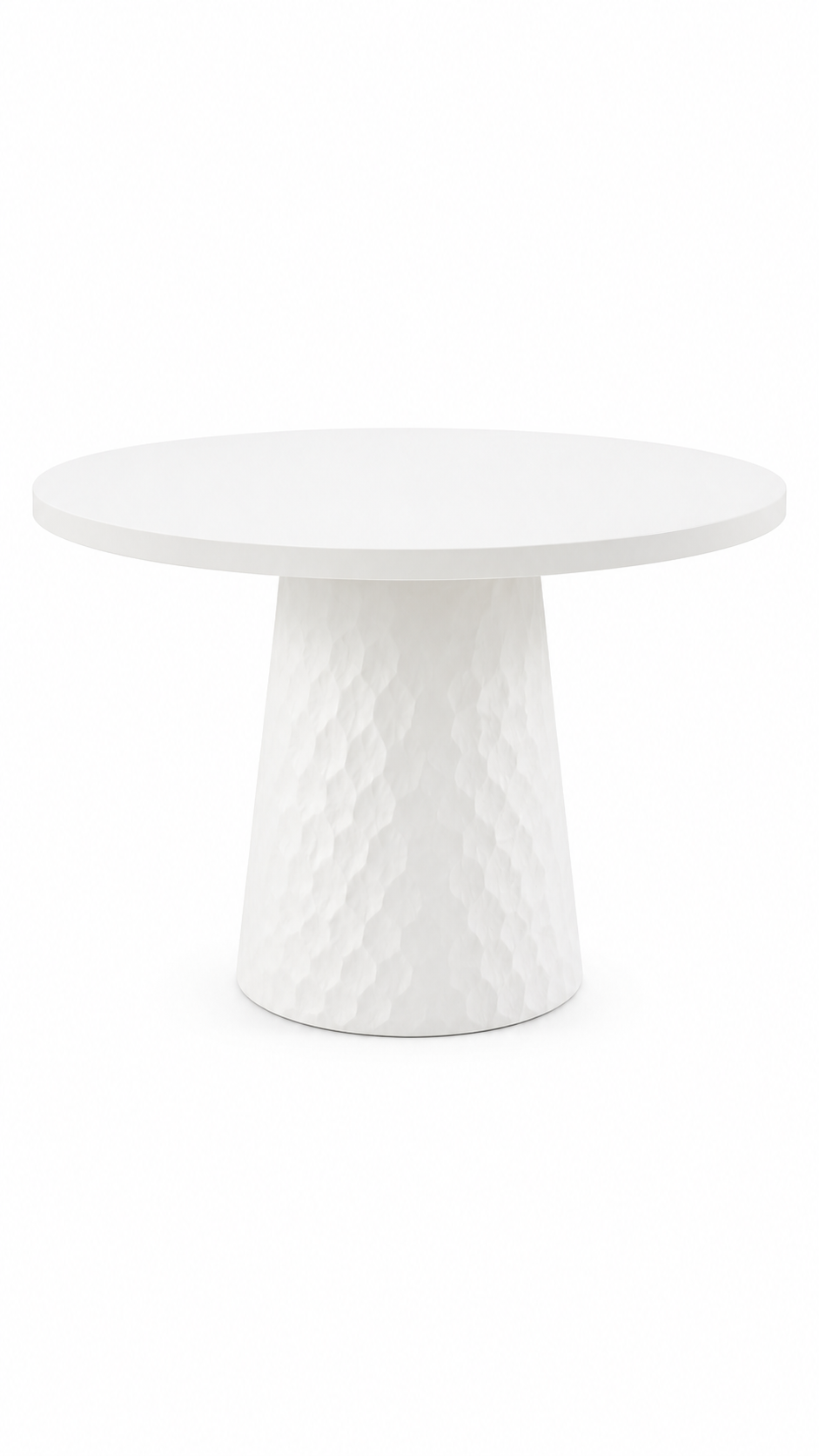 Alberohome Modern Yuvarlak Orta Sehpa 80 cm Ahşap Tasarım Sehpa