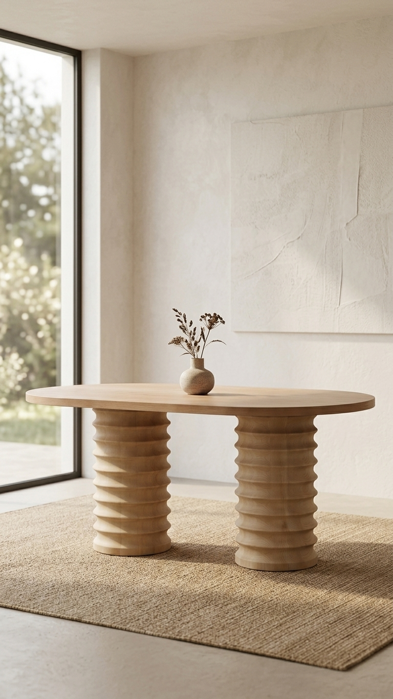 Alberohome Star Oval Yemek Masası