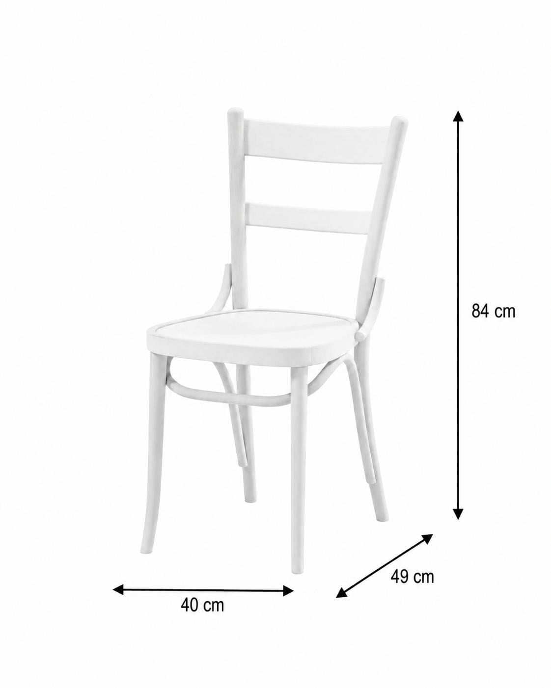 AlberoHome Vensa Masif Kayın Ahşap Sandalye