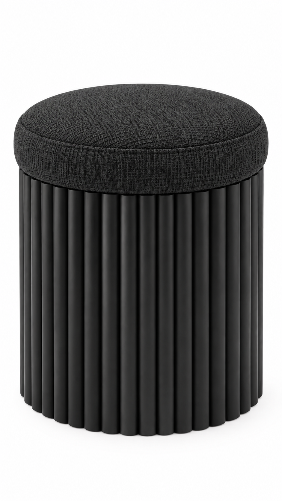 Alberohome Yuvarlak PTT Puf – 35x35x43 cm