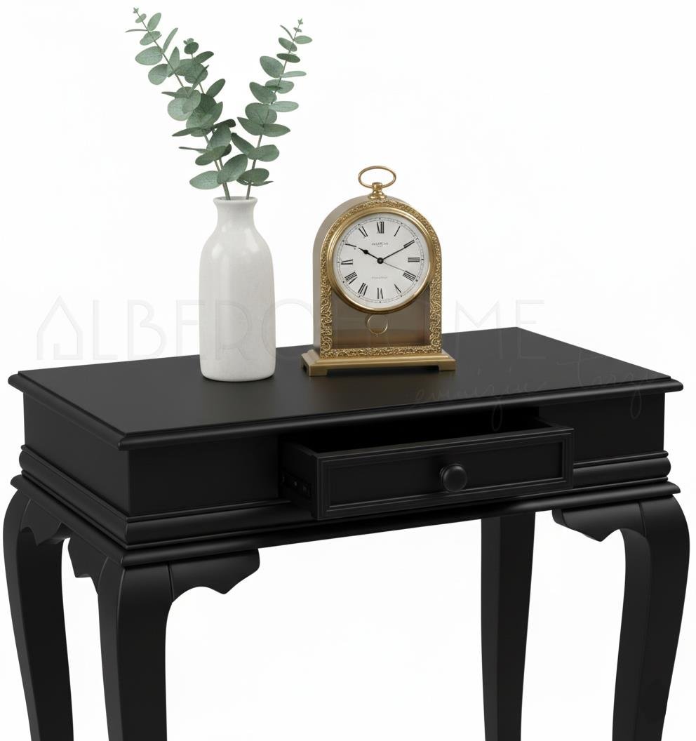 Bellissima Doğal Ahşap Beyaz Dresuar 80 Cm – Rustik Country Tasarım