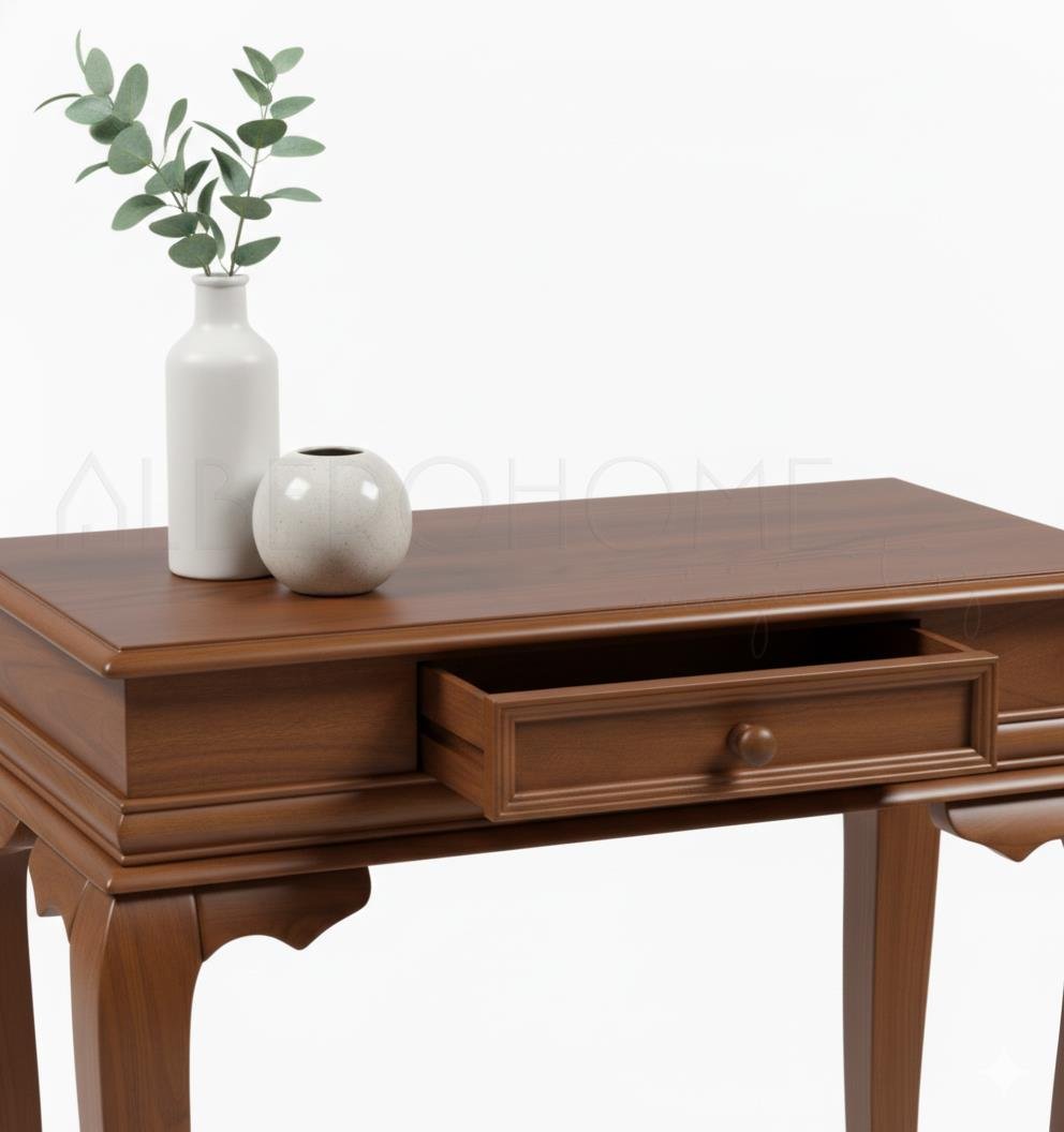 Bellissima Doğal Ahşap Beyaz Dresuar 80 Cm – Rustik Country Tasarım