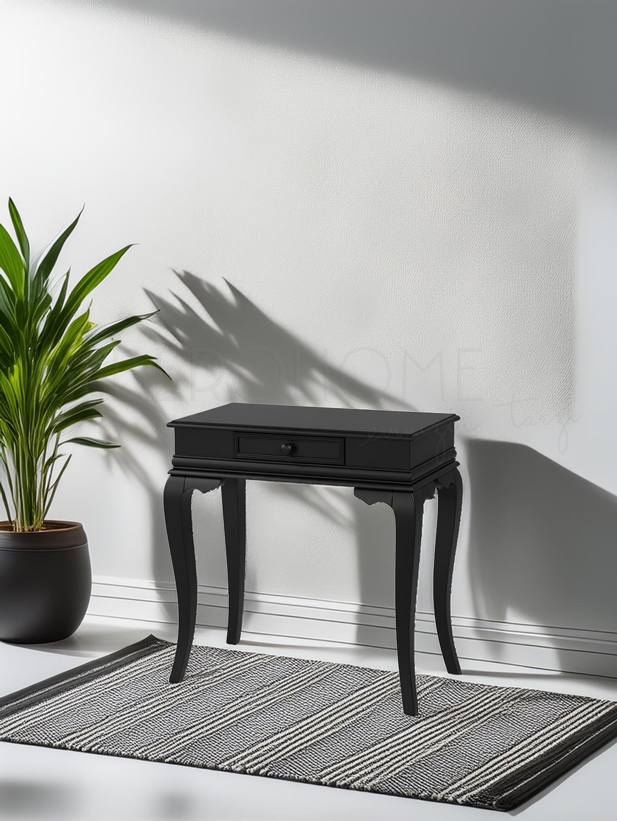 Bellissima Doğal Ahşap Beyaz Dresuar 80 Cm – Rustik Country Tasarım