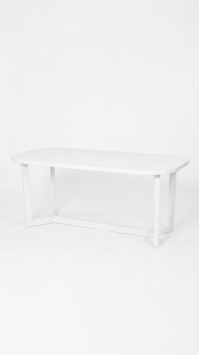 Ceviz Rengi Ahşap Yemek Masası 190x100 cm – Alberohome