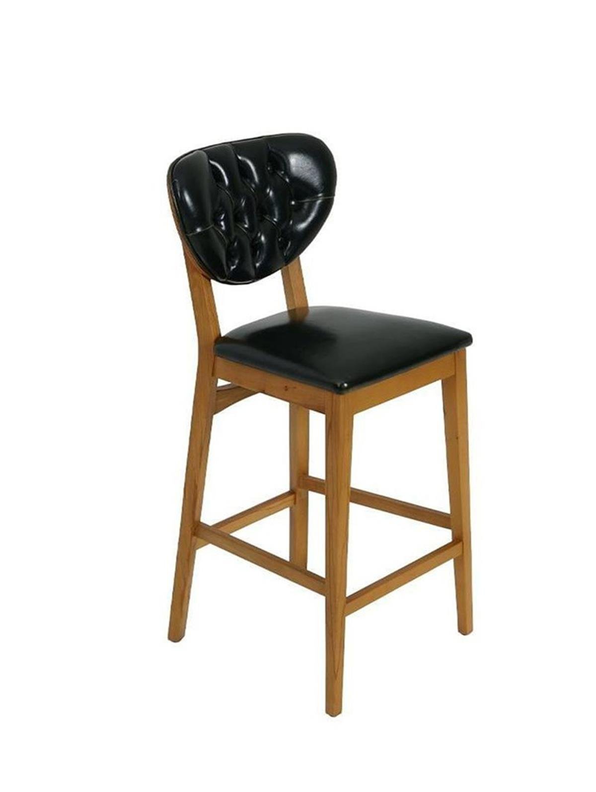 Dafne Ahşap Bar Sandalye