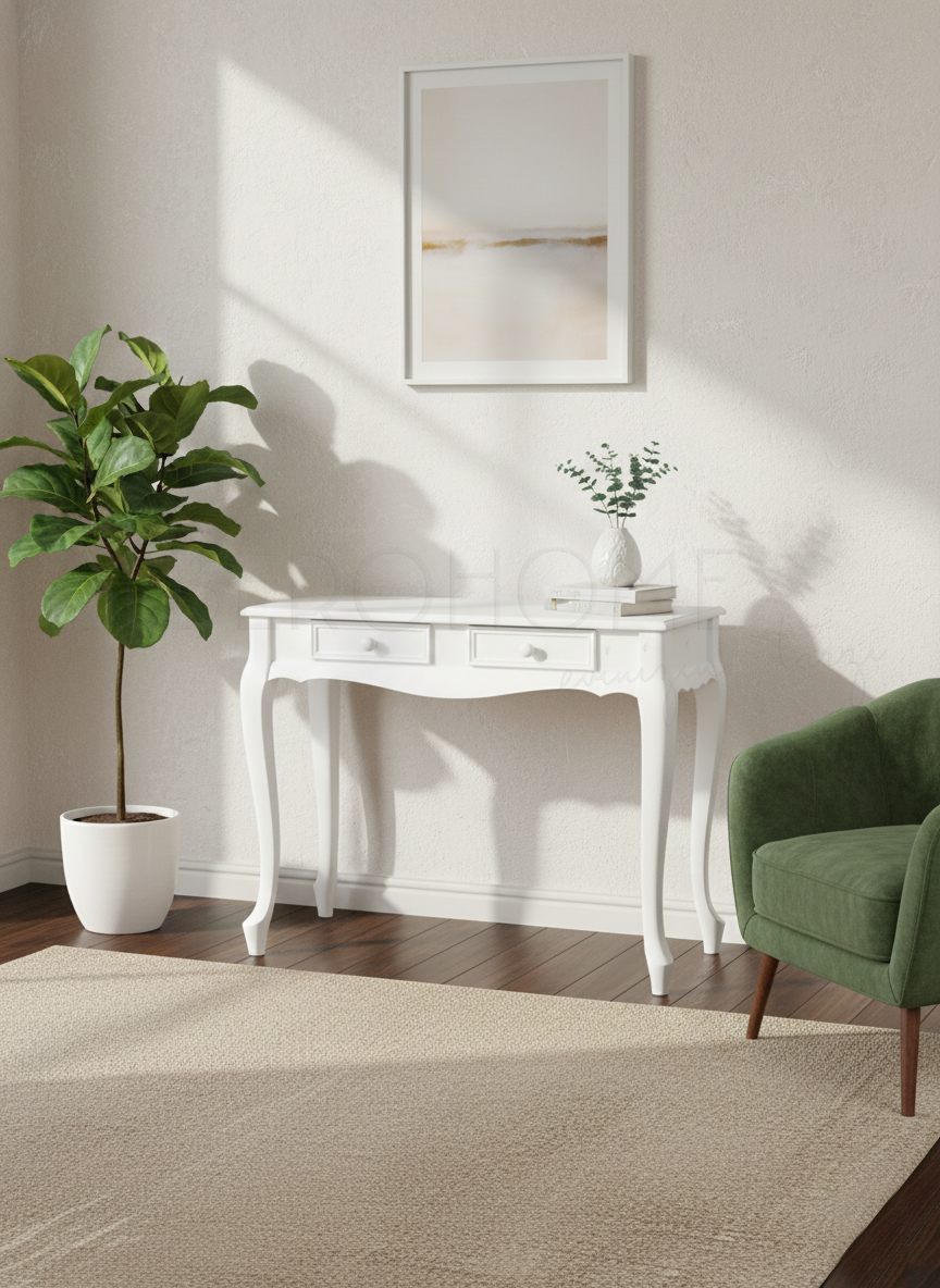 Eva El Oyması Ahşap Lükens Dresuar 100 Cm – Country Tasarım