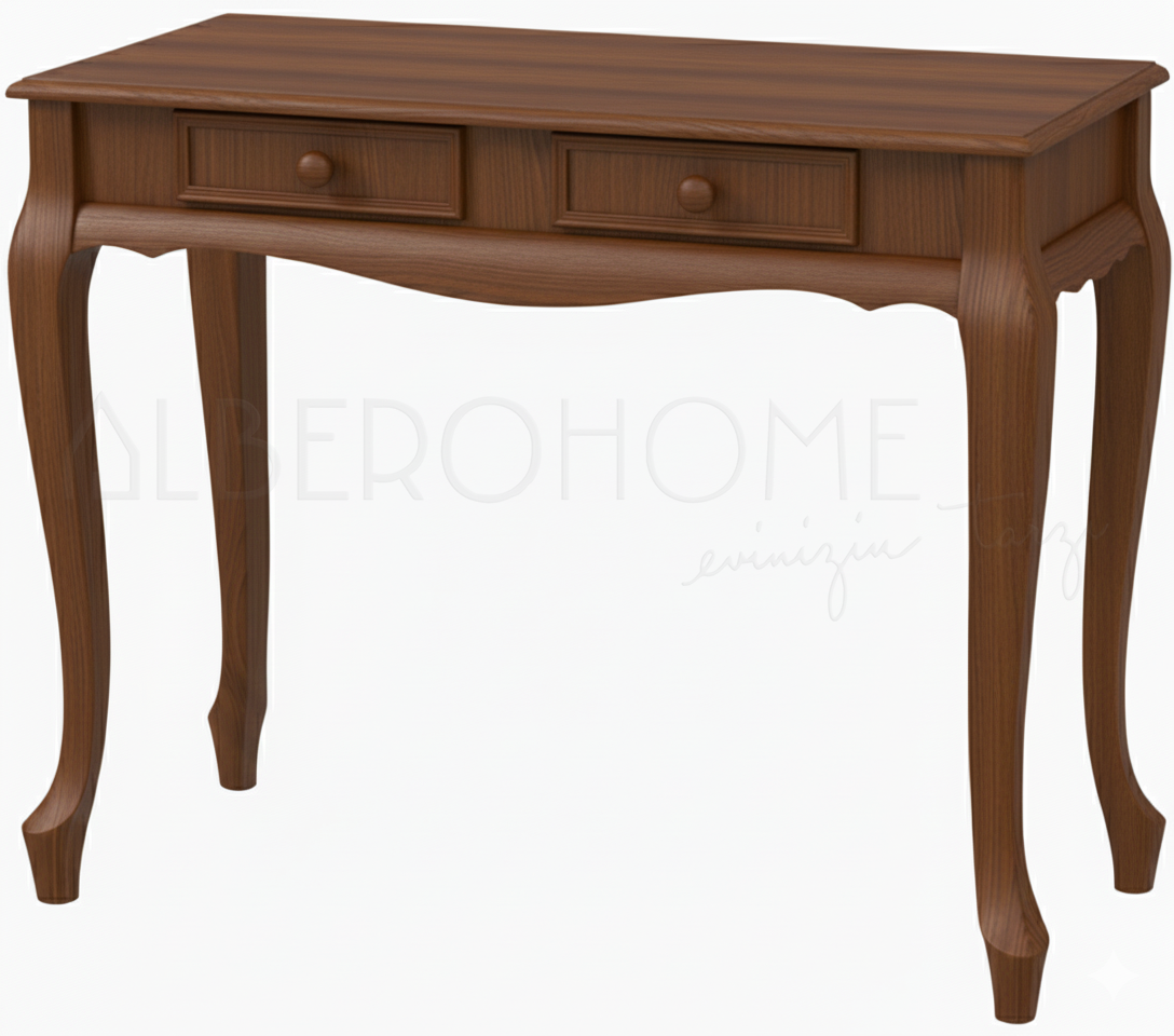 Eva El Oyması Ahşap Lükens Dresuar 100 Cm – Country Tasarım