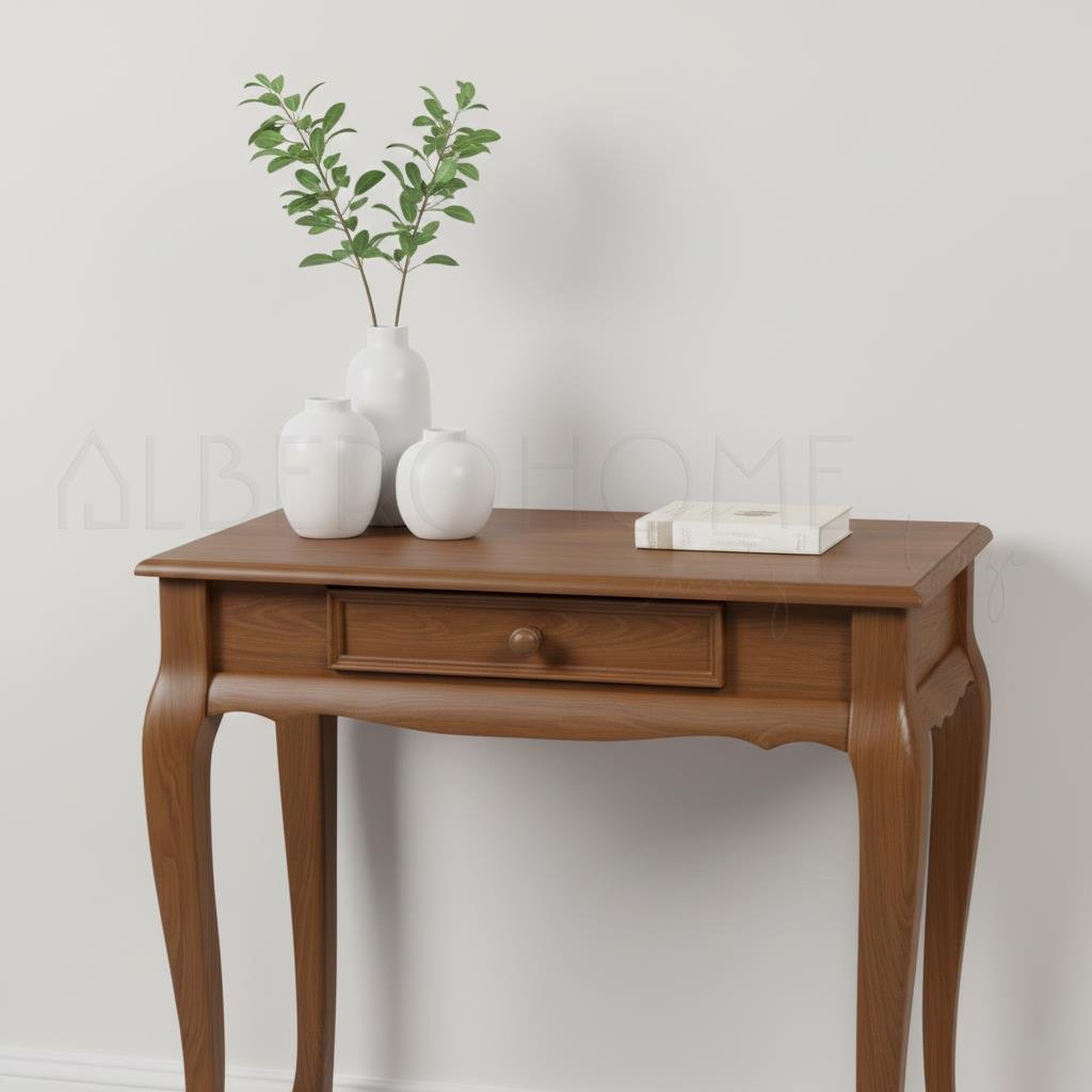 Eva El Oyması Ahşap Lükens Dresuar 80 Cm – Country Tasarım