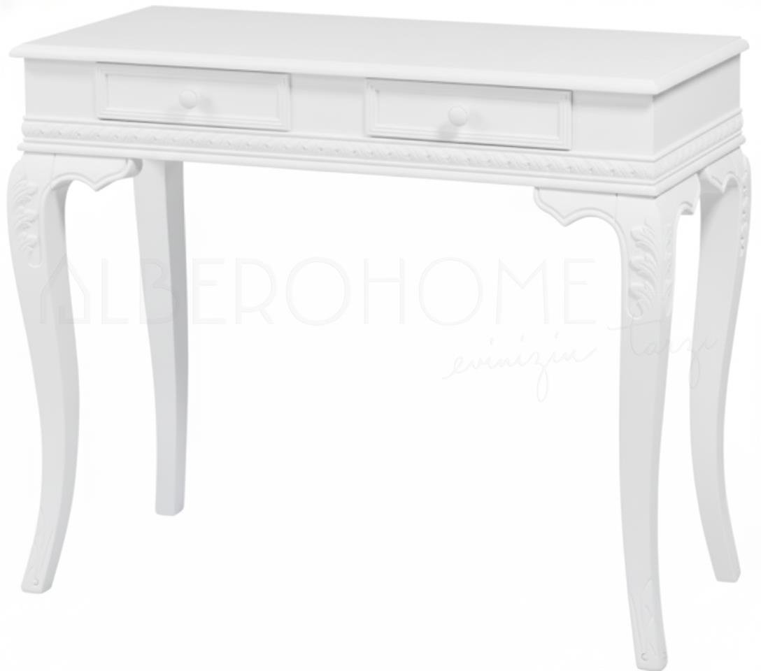 Flora El Oymalı Ahşap Dresuar 100 Cm – Rustik Country Tasarım