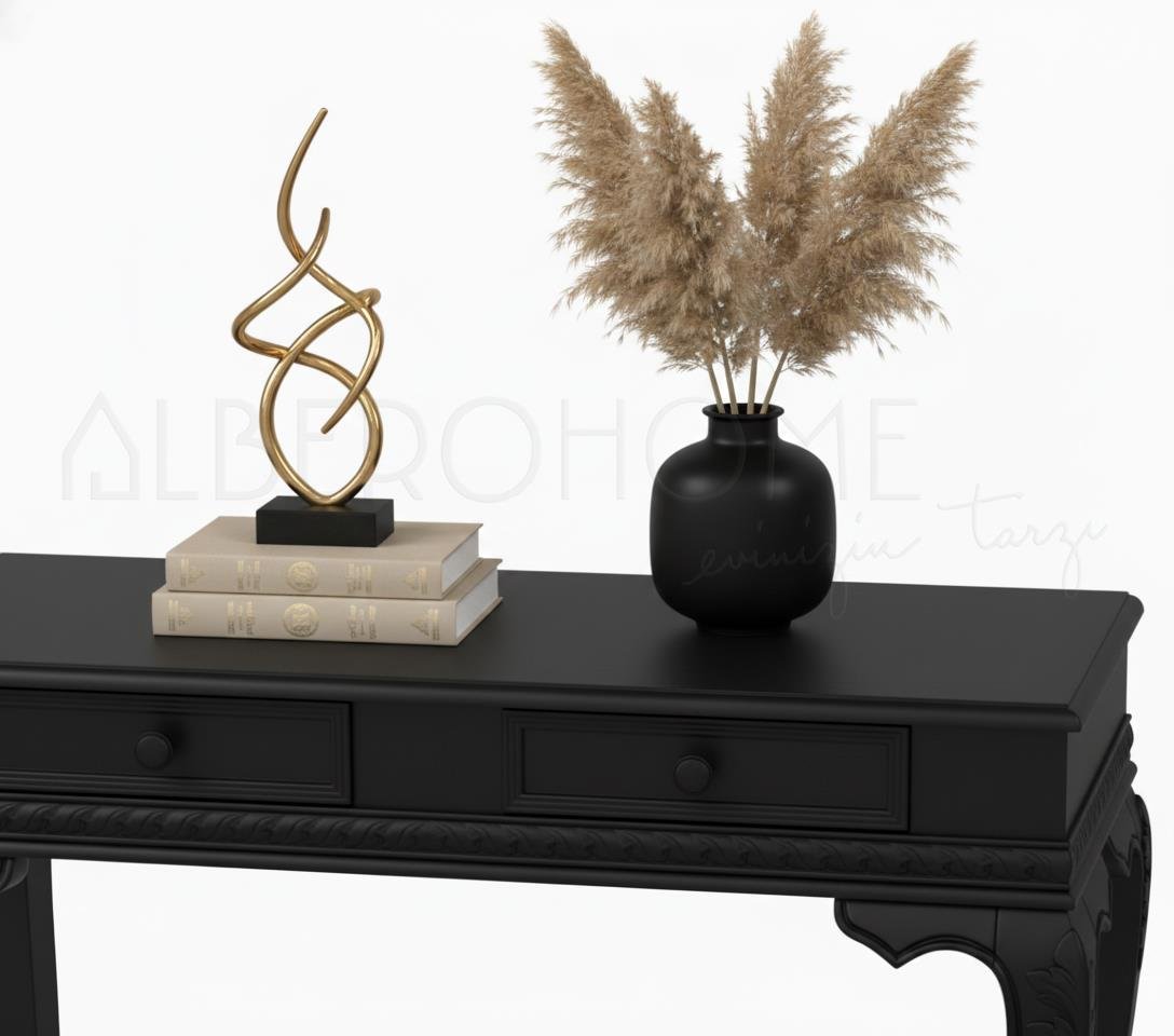 Flora El Oymalı Ahşap Dresuar 100 Cm – Rustik Country Tasarım