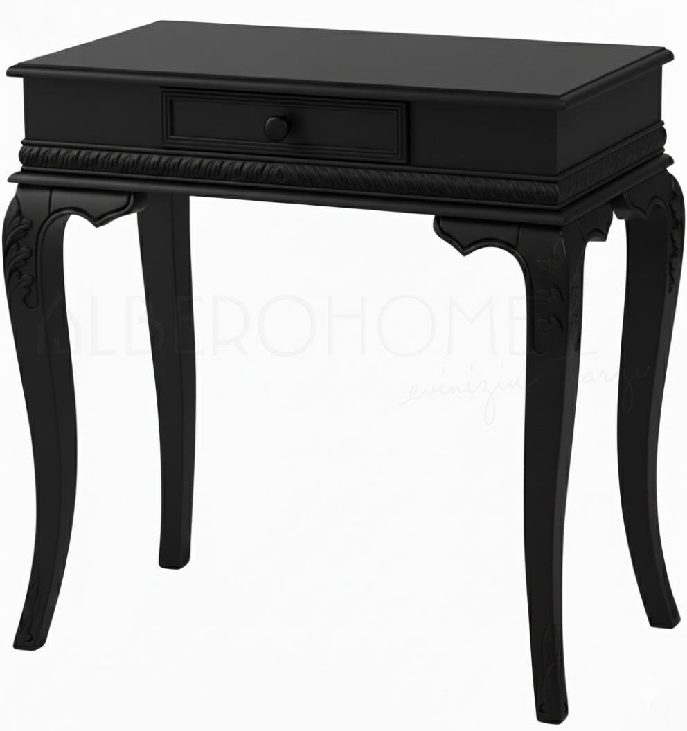 Flora El Oymalı Ahşap Dresuar 80 Cm – Rustik Country Tasarım