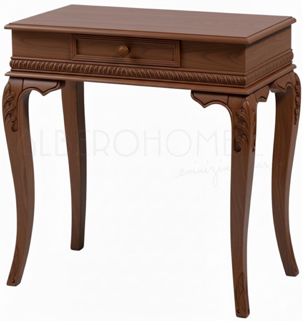 Flora El Oymalı Ahşap Dresuar 80 Cm – Rustik Country Tasarım