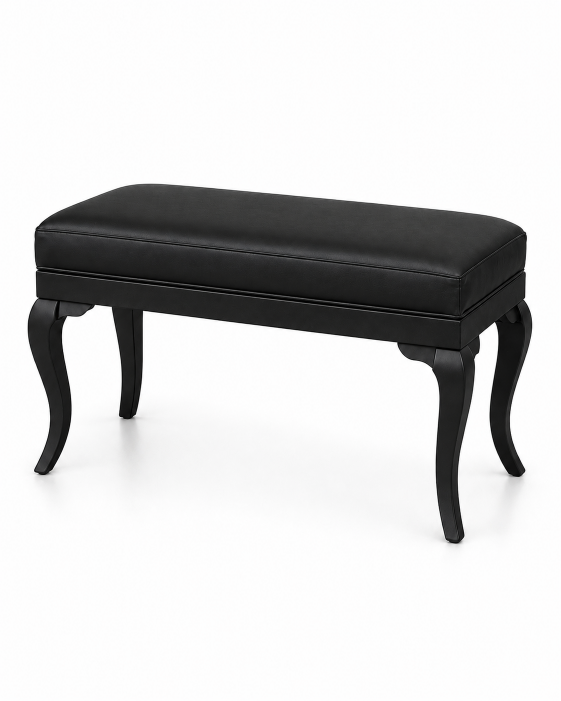 Klasik Bench Puf 90x42 cm Ahşap Ayaklı Oturma Pufu | Alberohome