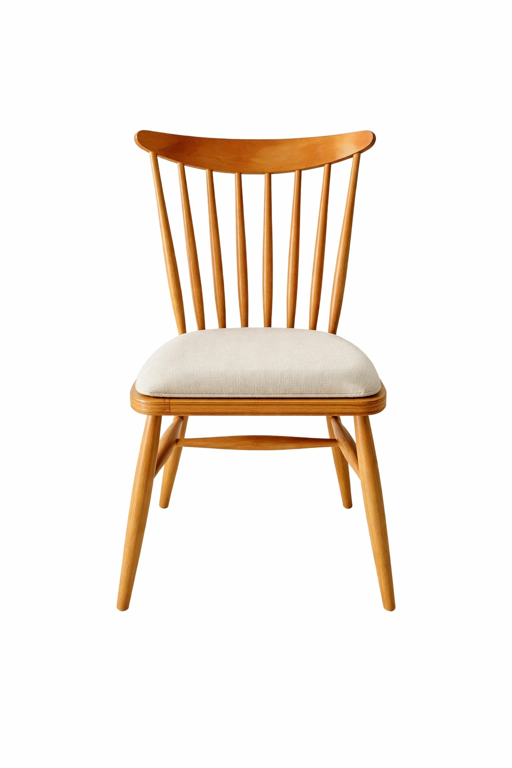 Lale Natural Ahşap Kayın Sandalye Detaylı İşçilik Modern Şık Tasarım