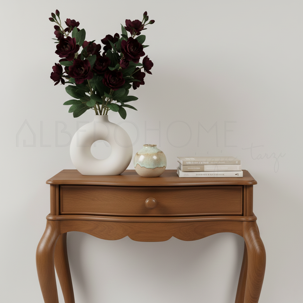 Lara Ahşap Lükens Dresuar 80 Cm – Country Tasarım