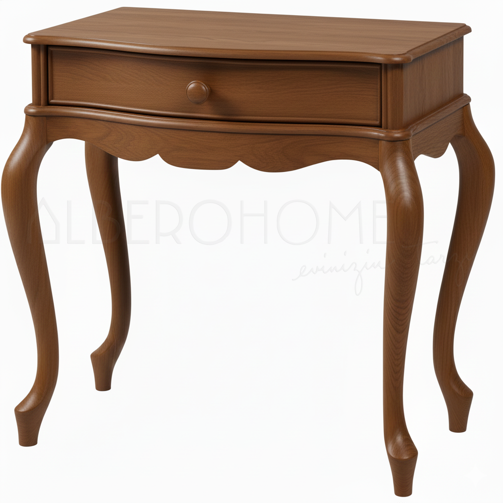 Lara Ahşap Lükens Dresuar 80 Cm – Country Tasarım