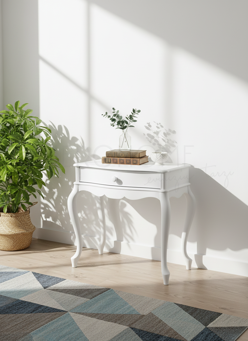 Lara Ahşap Lükens Dresuar 80 Cm – Country Tasarım