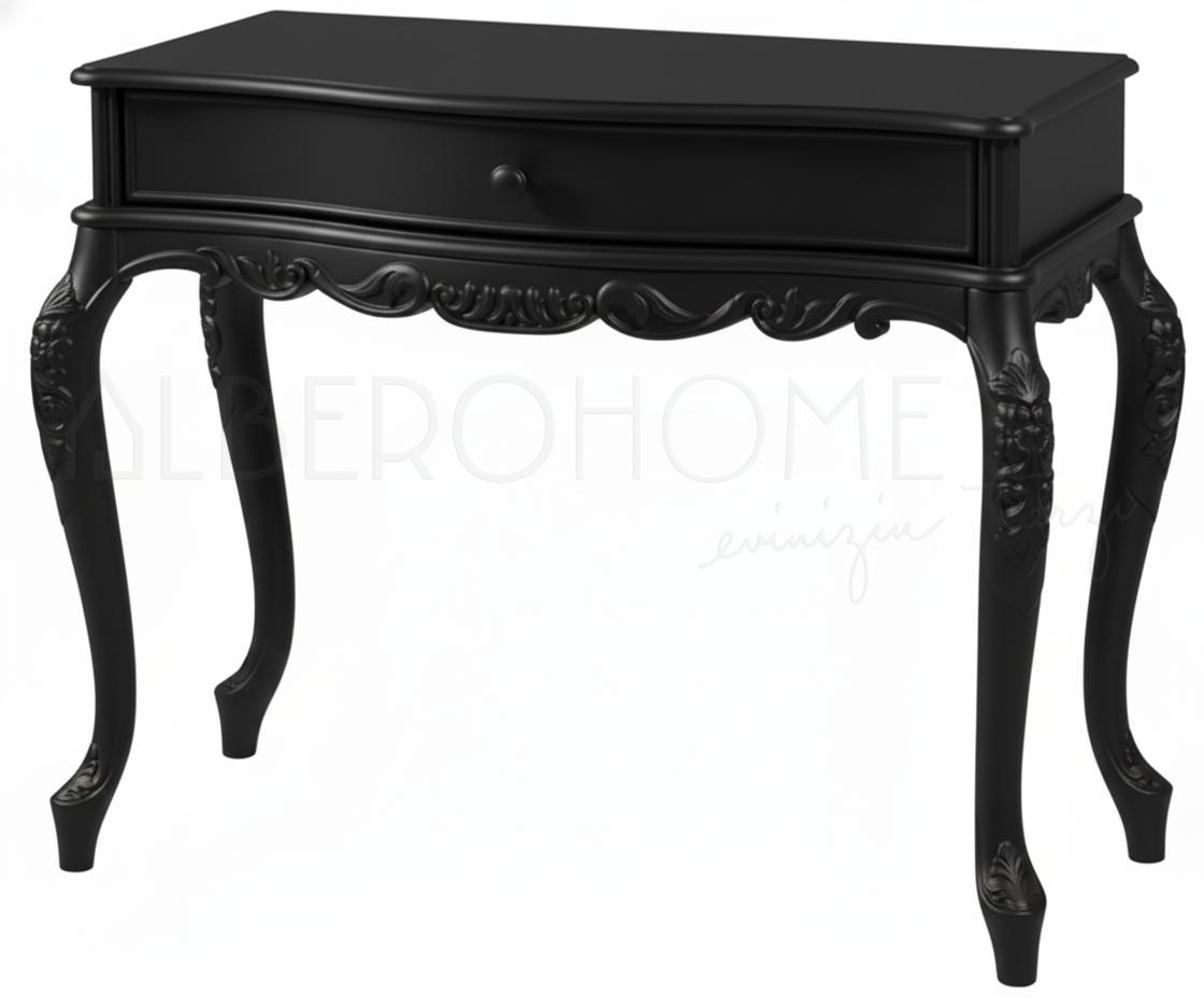 Lara El Oyması Ahşap Lükens Dresuar 100 Cm – Country Tasarım