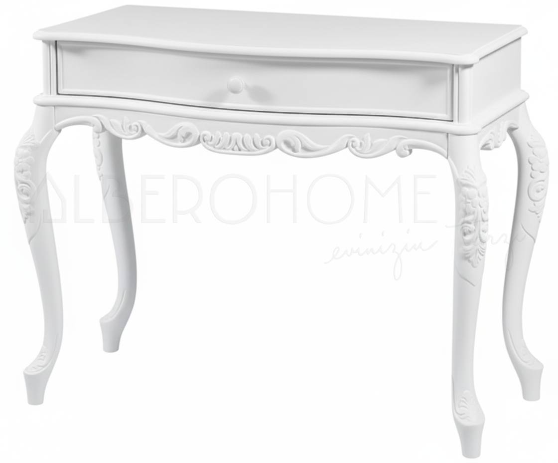 Lara El Oyması Ahşap Lükens Dresuar 100 Cm – Country Tasarım