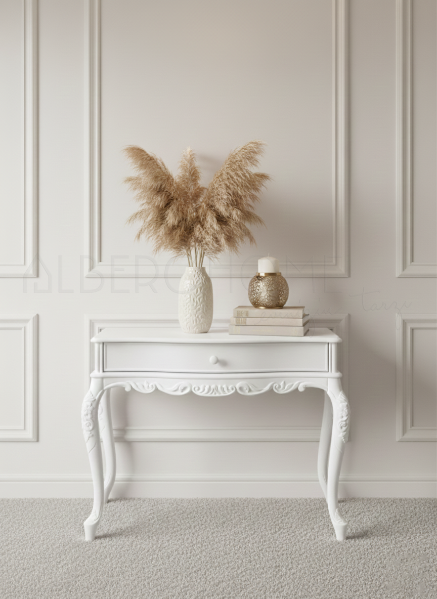 Lara El Oyması Ahşap Lükens Dresuar 100 Cm – Country Tasarım