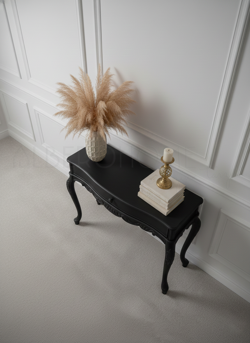 Lara El Oyması Ahşap Lükens Dresuar 100 Cm – Country Tasarım