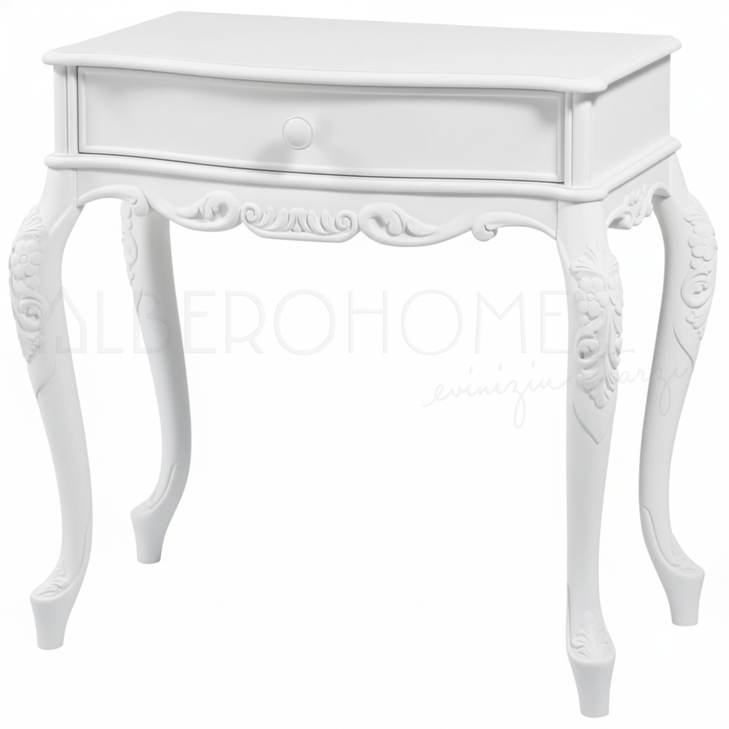 Lara El Oyması Ahşap Lükens Dresuar 80 Cm – Country Tasarım