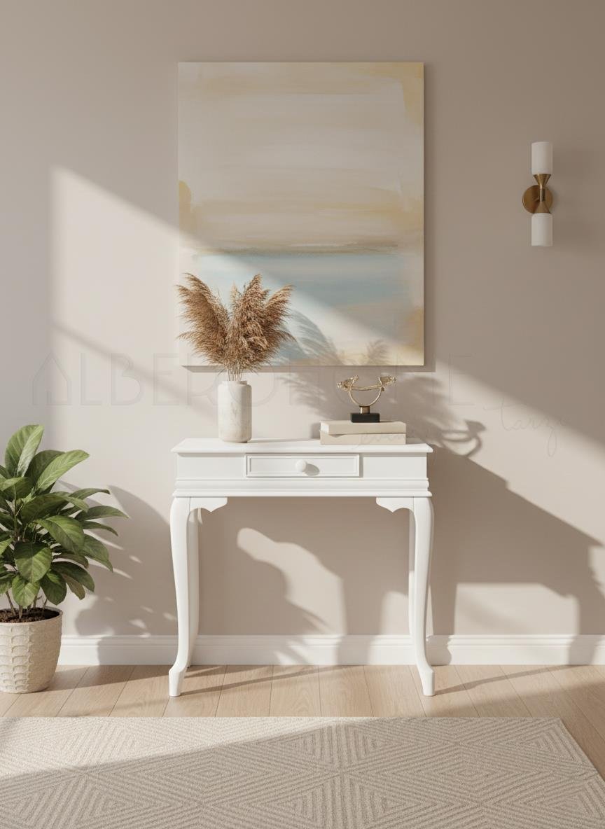 Lina Doğal Ahşap Dresuar 80 Cm – Country Tasarım