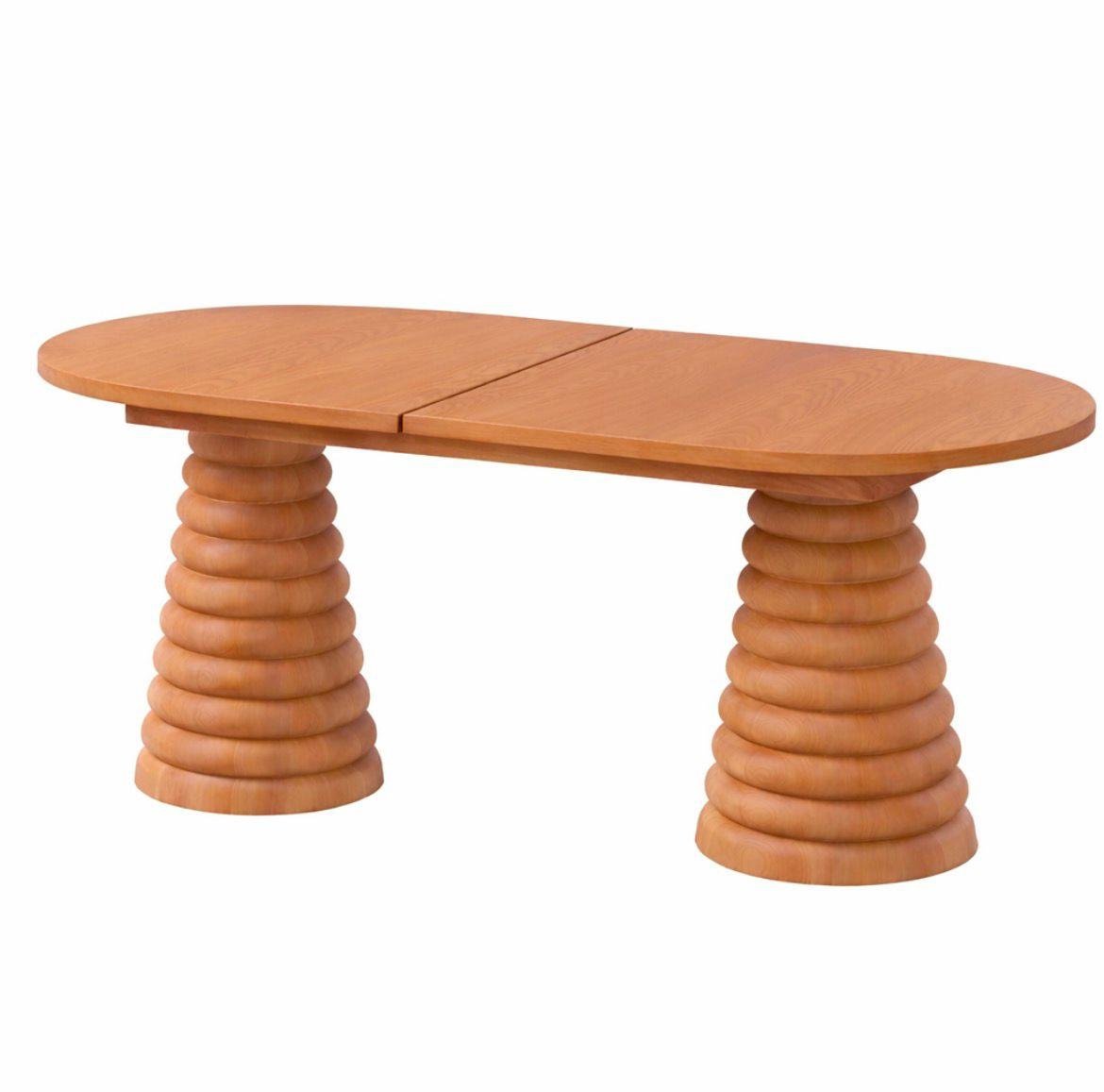 LUNA RING 160 – Oval Class Konik Ayak Açılır Yemek Masası