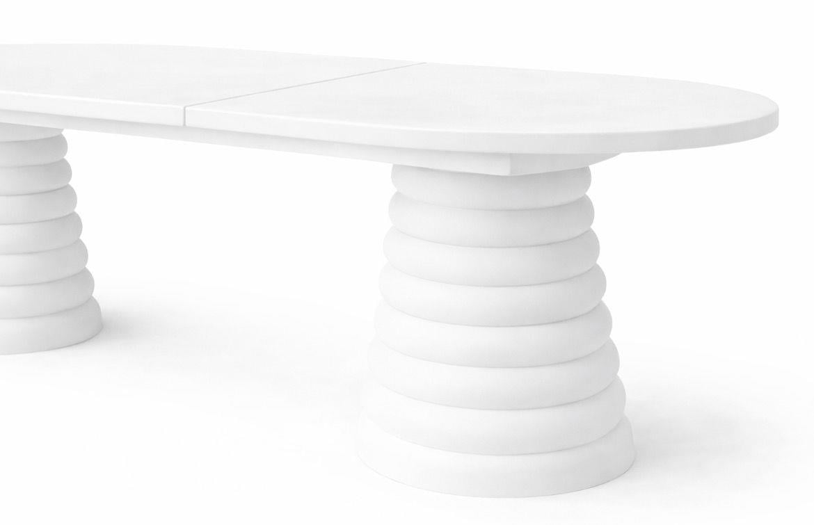 LUNA RING 160 – Oval Class Konik Ayak Açılır Yemek Masası