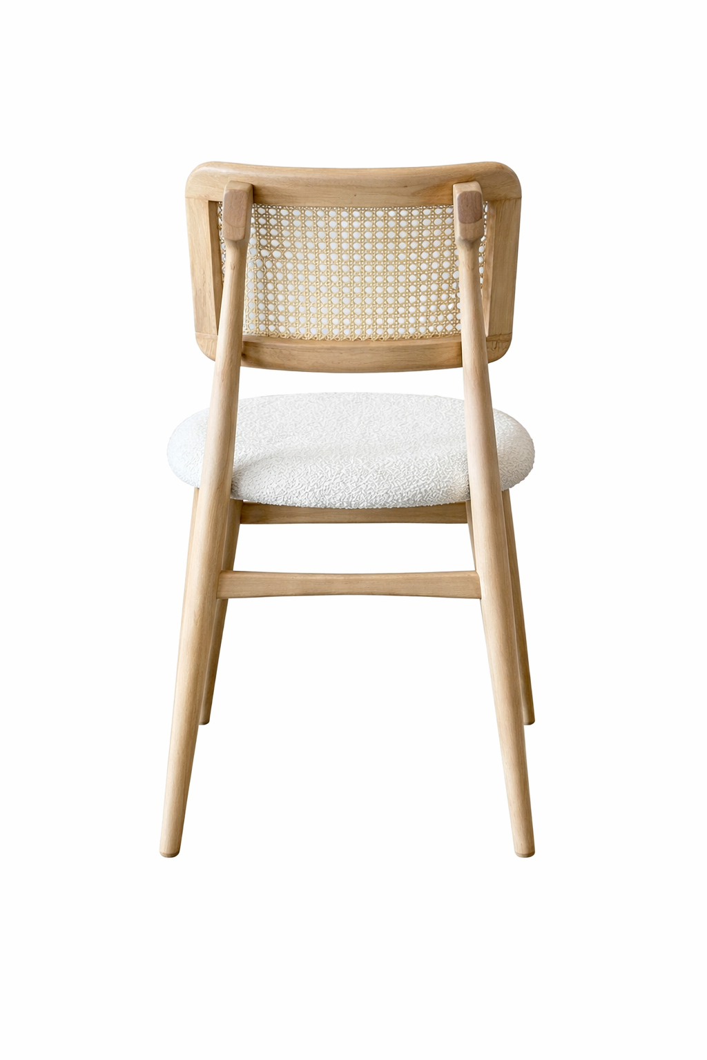 Mabel Natural Ahşap Hazeranlı Kayın Sandalye Detaylı İşçilik Modern Şık Tasarım 