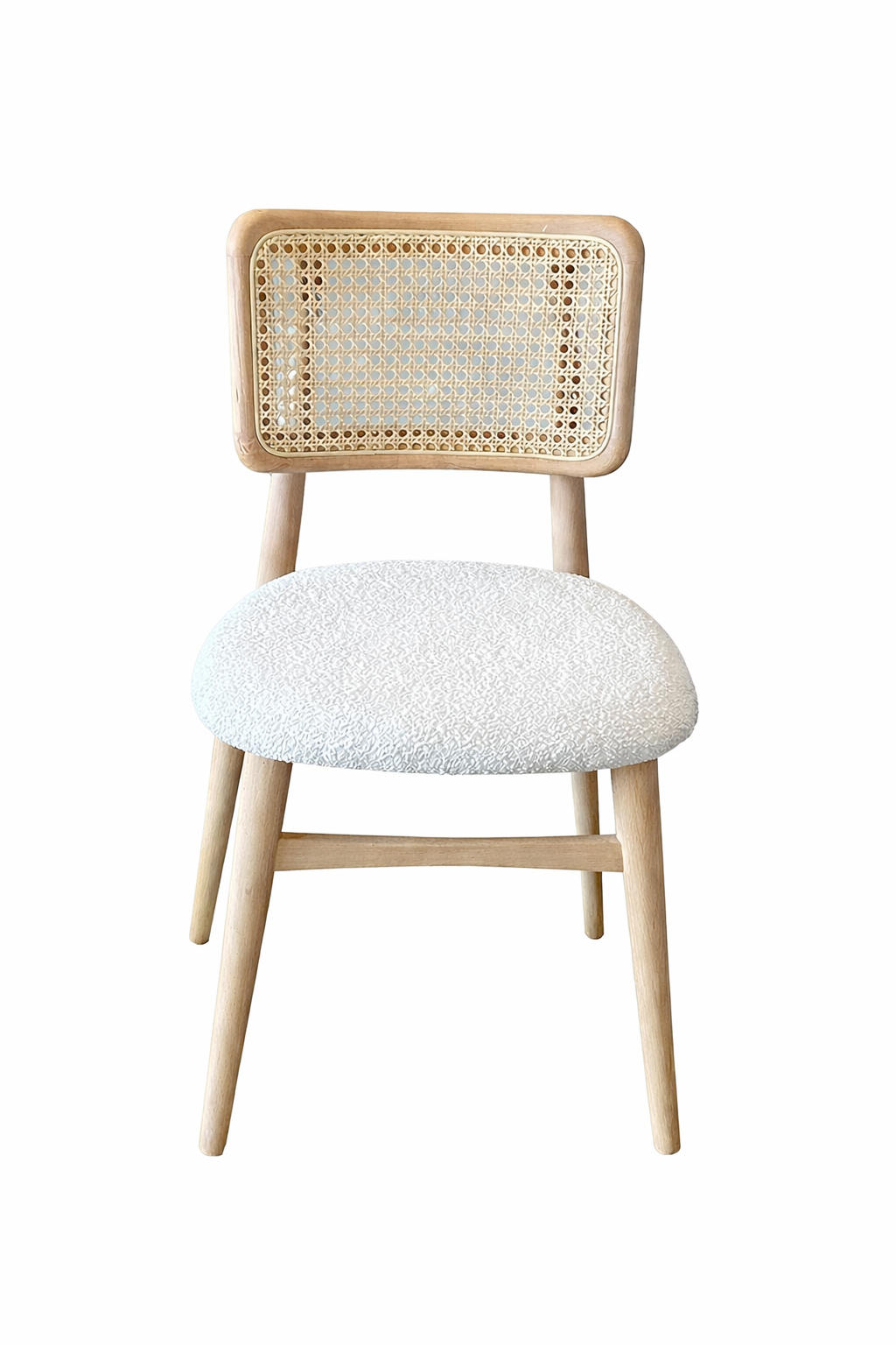 Mabel Natural Ahşap Hazeranlı Kayın Sandalye Detaylı İşçilik Modern Şık Tasarım 