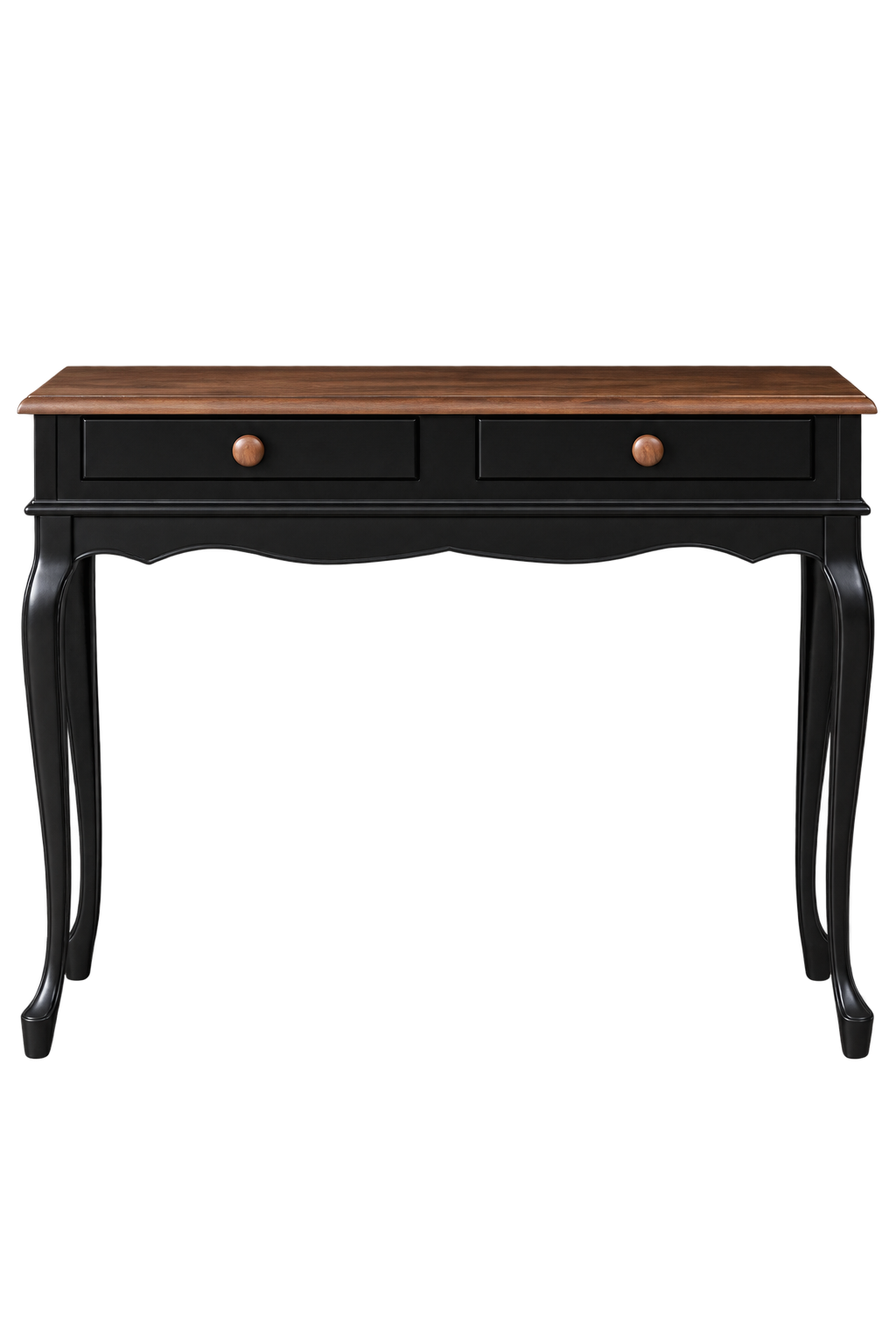 Magnit Doğal Ahşap Siyah Renk Ceviz Dresuar 100x38 Cm - Modern & Şık Tasarım