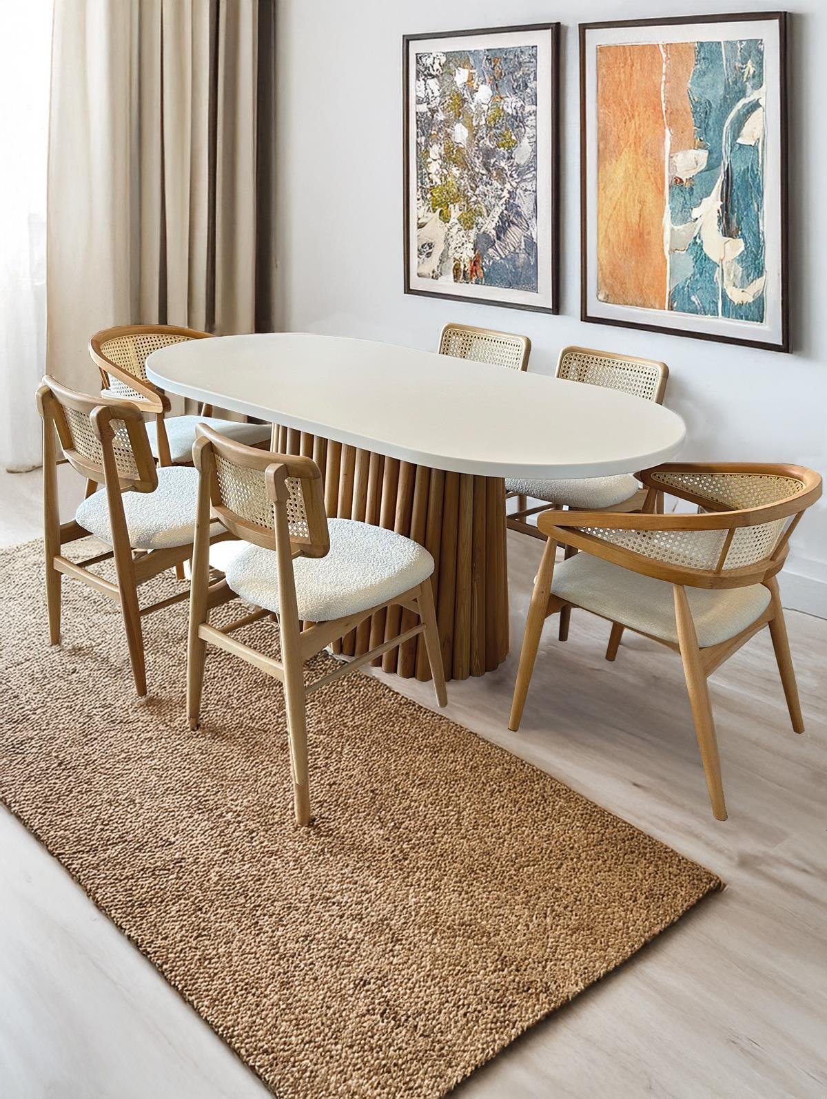 Manolya Masa Takımı 170x90