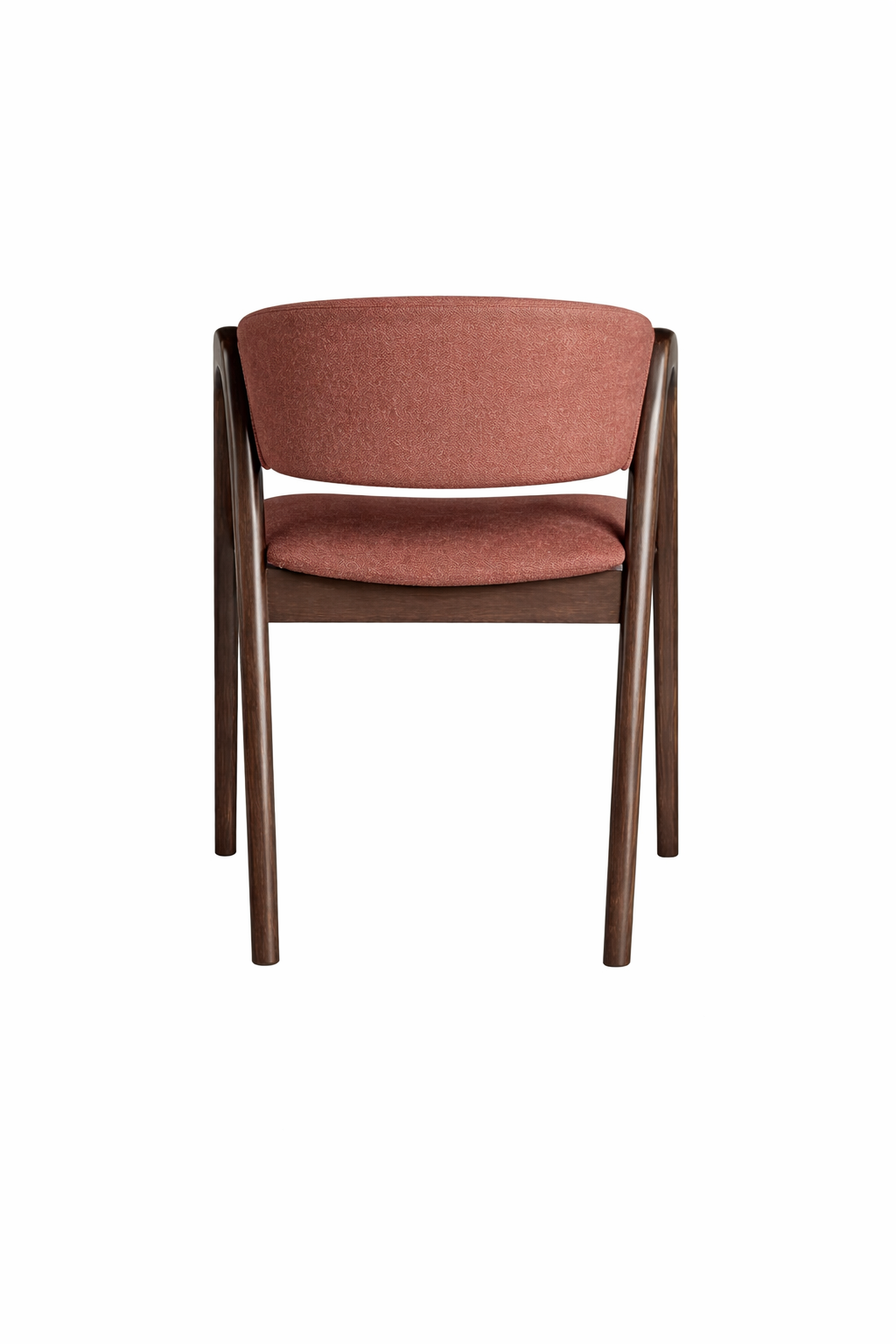 Margherita Doğal Ahşap Döşemeli Ceviz Kollu Sandalye El İşçiliği Modern İskandinav Tasarım