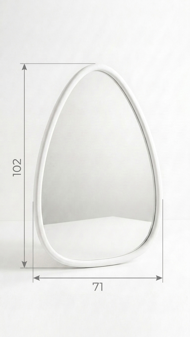 Milano Dekoratif Duvar Aynası – Alberohome