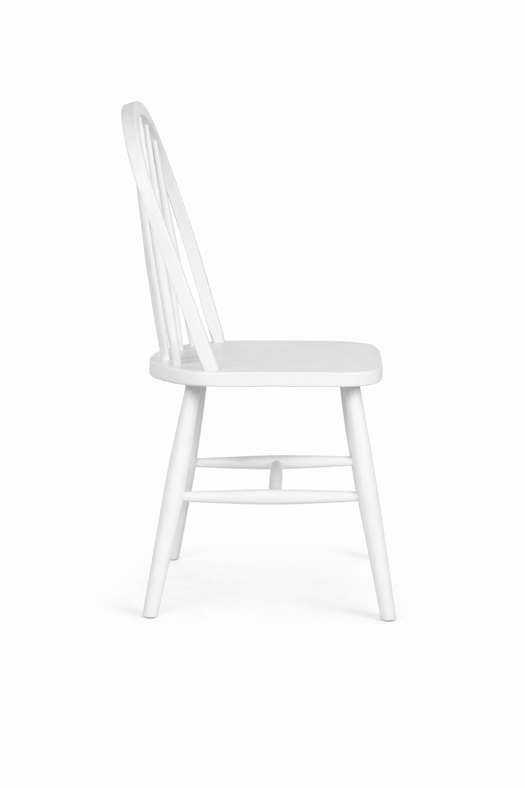 Miranda Doğal Ahşap Kayın Beyaz Renk Sandalye Detaylı İşçilik Modern Şık Tasarım