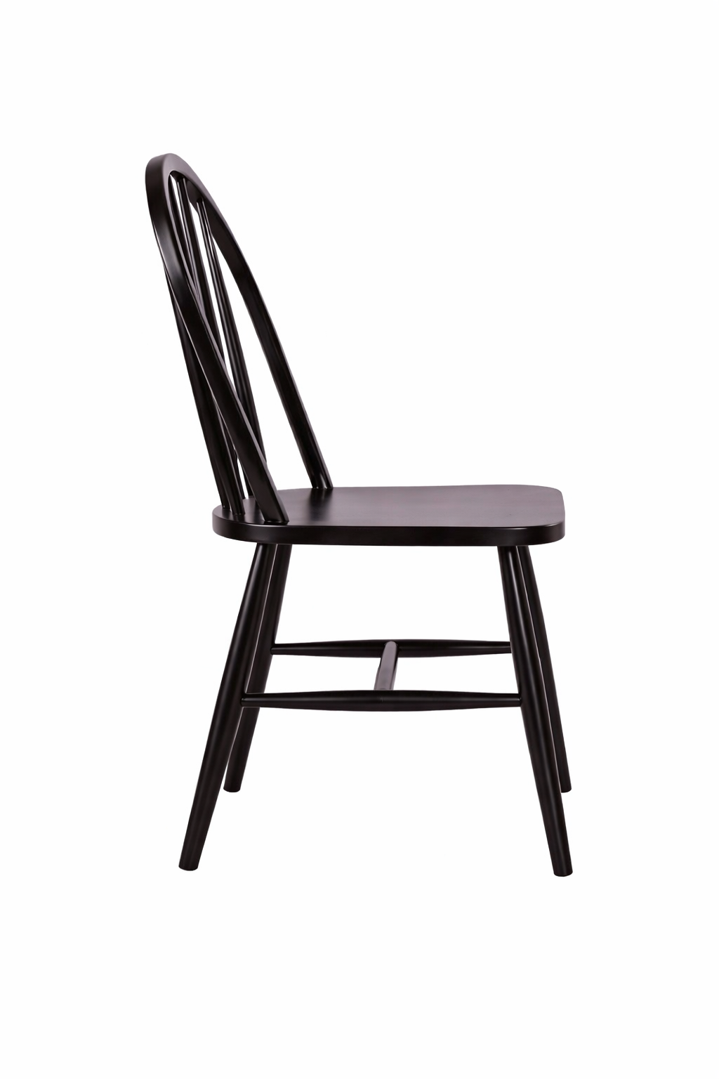 Miranda Doğal Ahşap Kayın Siyah Renk Sandalye Detaylı İşçilik Modern Şık Tasarım