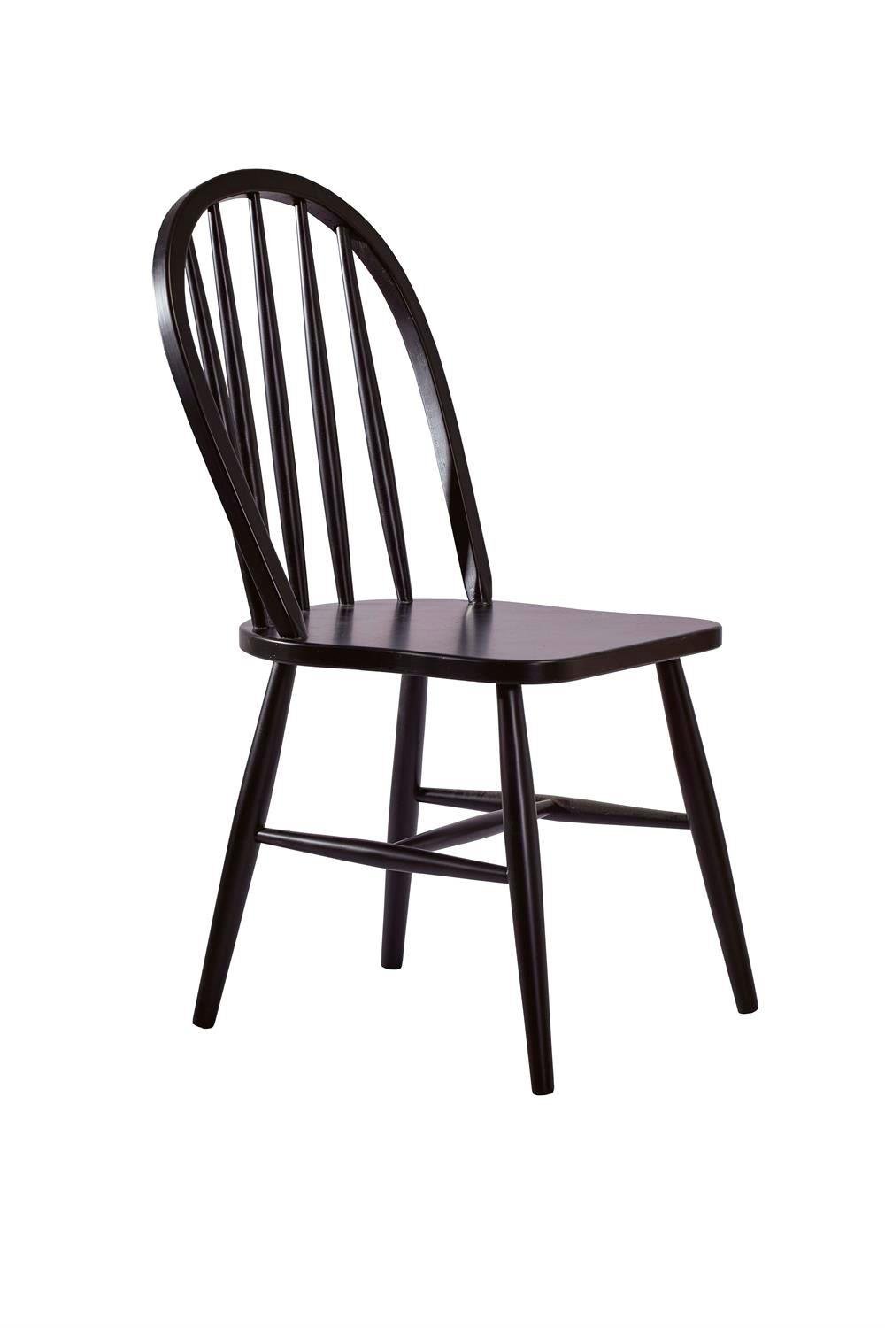 Miranda Doğal Ahşap Kayın Siyah Renk Sandalye Detaylı İşçilik Modern Şık Tasarım